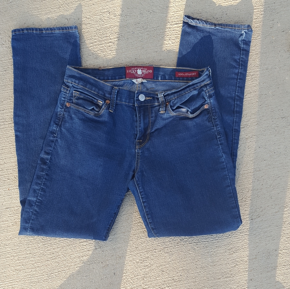 Lucky brand Jeans 8/29🎸 sofia straight